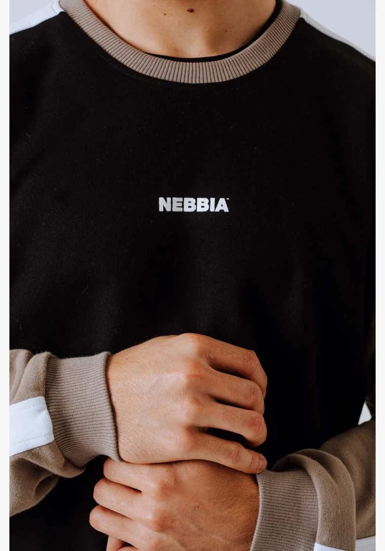 NEBBIA Relaxed fit sweatshirt POWER beige