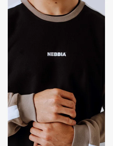 NEBBIA Relaxed fit sweatshirt POWER beige