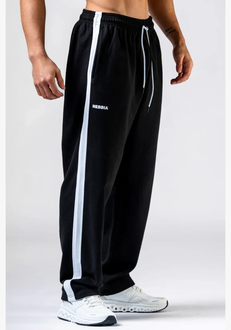 NEBBIA Relaxed fit sweatpants POWER black