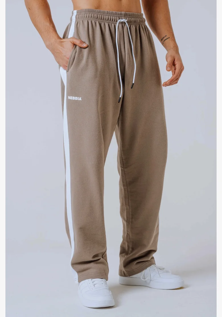 NEBBIA Relaxed fit sweatpants POWER beige