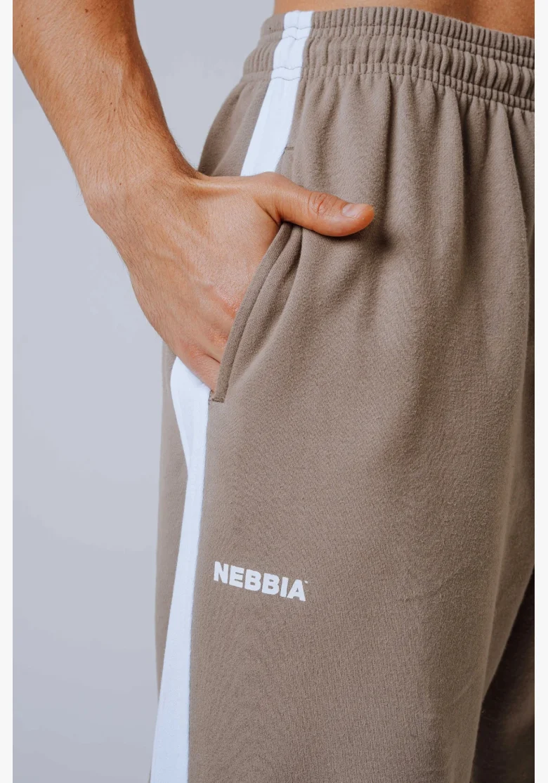 NEBBIA Relaxed fit sweatpants POWER beige