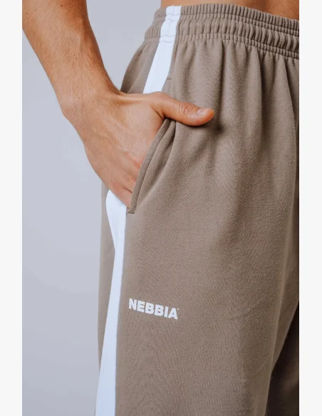 NEBBIA Relaxed fit sweatpants POWER beige