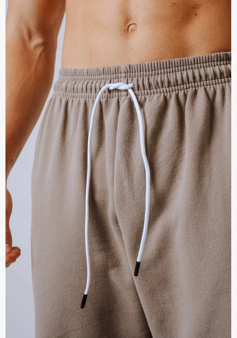 NEBBIA Relaxed fit sweatpants POWER beige