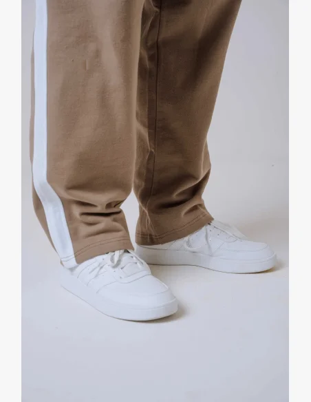 NEBBIA Relaxed fit sweatpants POWER beige