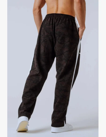 NEBBIA Relaxed fit sweatpants POWER camo dark