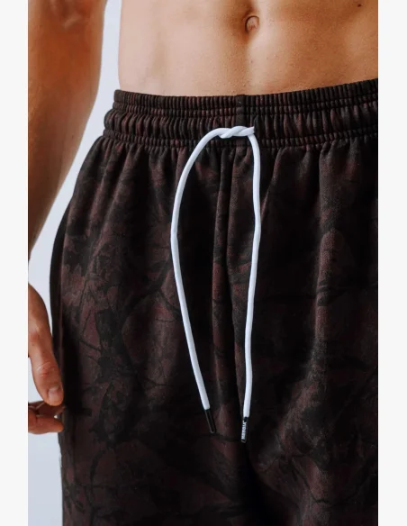 NEBBIA Relaxed fit sweatpants POWER camo dark