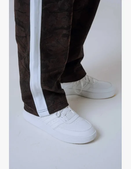 NEBBIA Relaxed fit sweatpants POWER camo dark