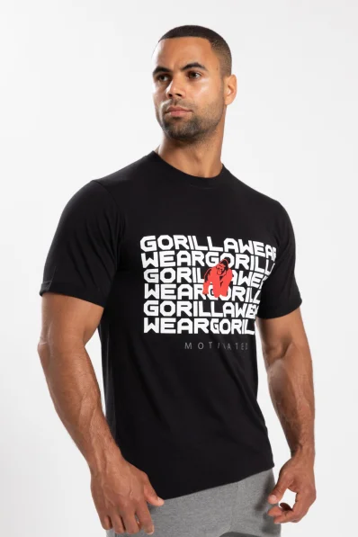 Gorilla Wear Men's T-shirt Bradley Black