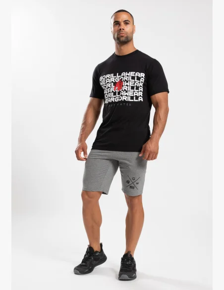Gorilla Wear Men's T-shirt Bradley Black