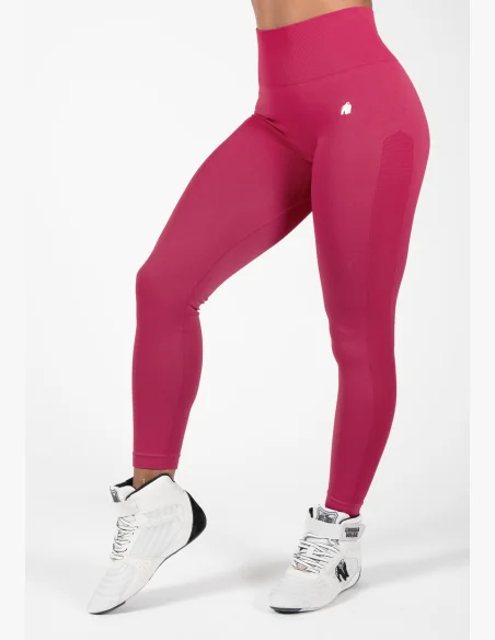 Gorilla Wear Women's Seamless Leggings Hilton - fuchsia