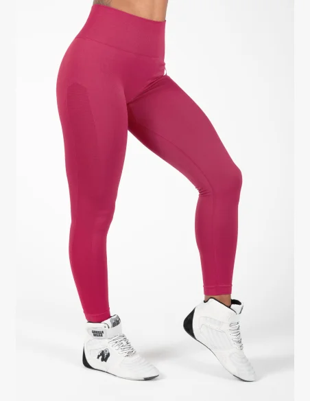 Gorilla Wear Women's Seamless Leggings Hilton - fuchsia