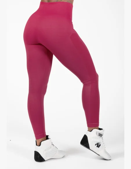 Gorilla Wear Women's Seamless Leggings Hilton - fuchsia