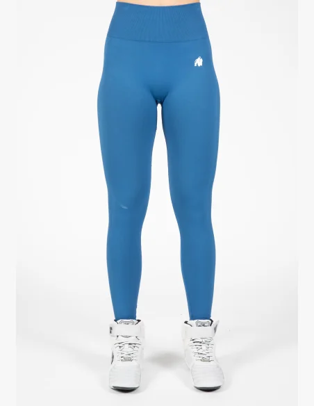 Gorilla Wear Women's Seamless Hilton Leggings - Blue