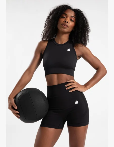 Gorilla Wear women's crop top Olivia - black