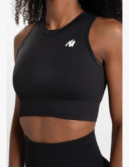 Gorilla Wear women's crop top Olivia - black