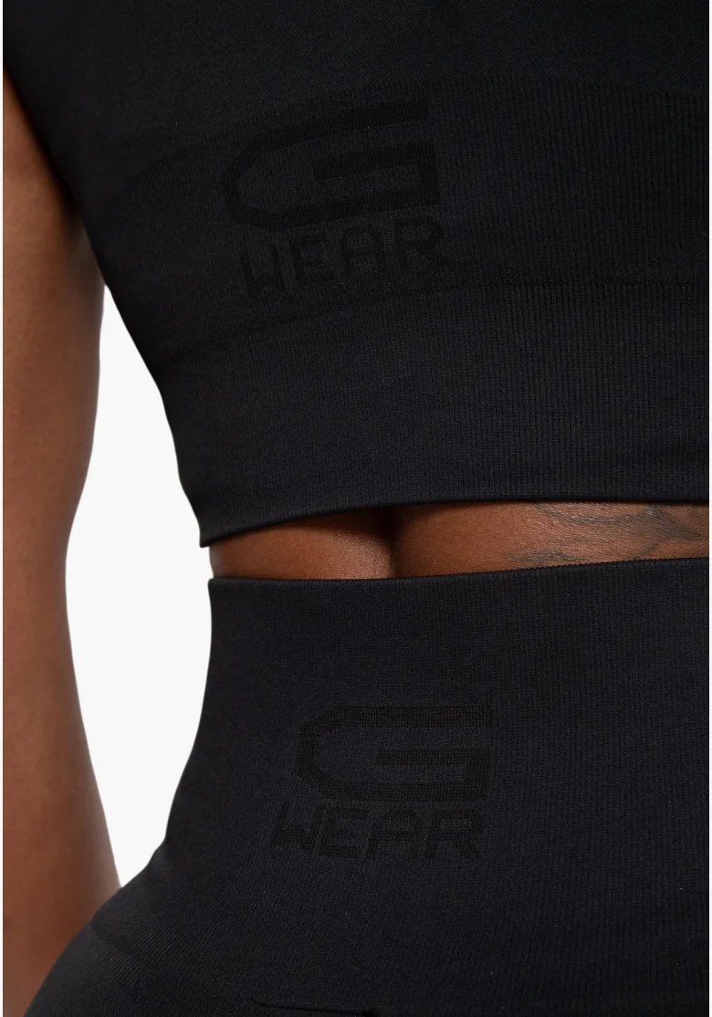 Gorilla Wear women's crop top Olivia - black