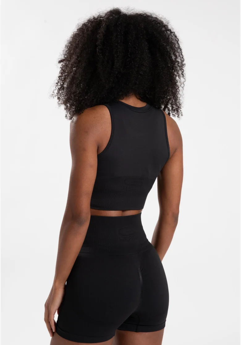 Gorilla Wear women's crop top Olivia - black