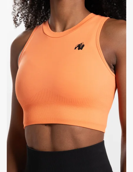 Gorilla Wear Women's Olivia Crop Top - Peach