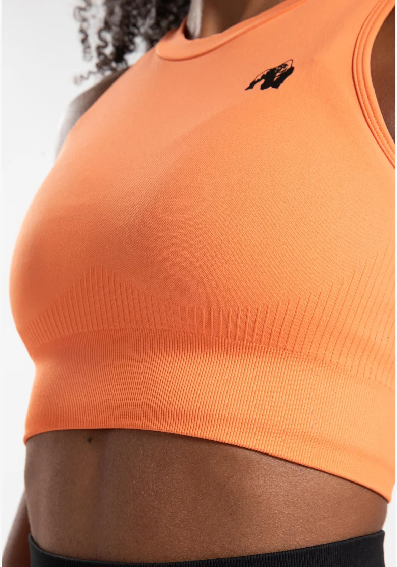 Gorilla Wear Women's Olivia Crop Top - Peach