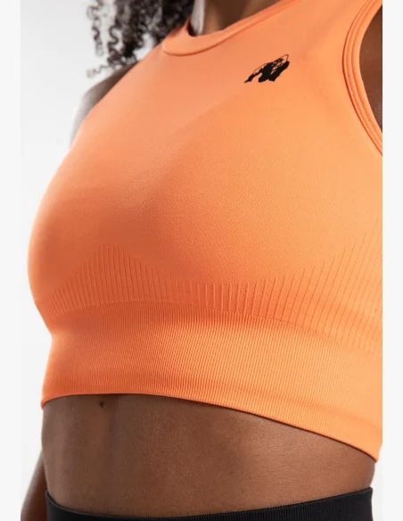 Gorilla Wear Women's Olivia Crop Top - Peach