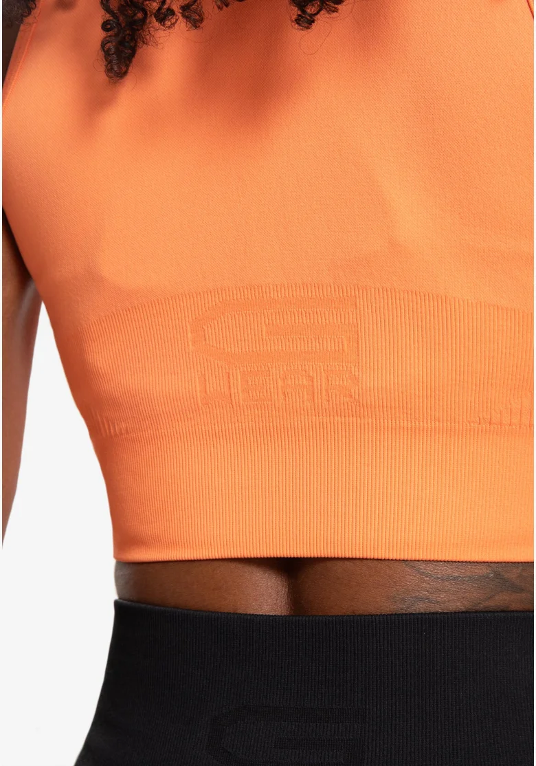 Gorilla Wear Women's Olivia Crop Top - Peach