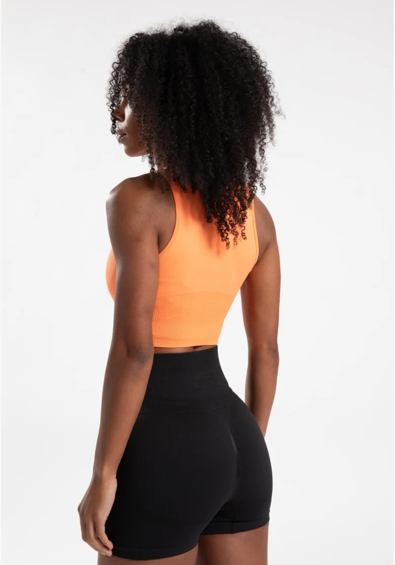 Gorilla Wear Women's Olivia Crop Top - Peach