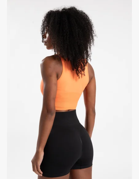 Gorilla Wear Women's Olivia Crop Top - Peach