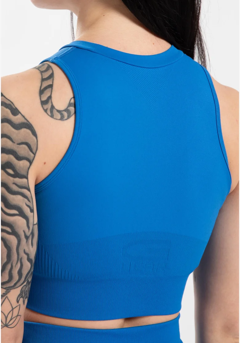 Gorilla Wear women's crop top Olivia – blue