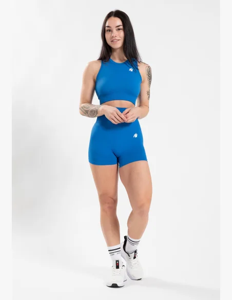 Gorilla Wear women's crop top Olivia – blue