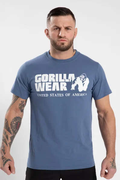 Gorilla Wear Men's T-shirt Classic - Coronet Blue