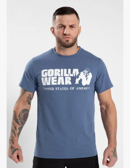 Gorilla Wear Men's T-shirt Classic - Coronet Blue