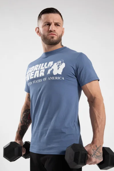 Gorilla Wear Men's T-shirt Classic - Coronet Blue 2