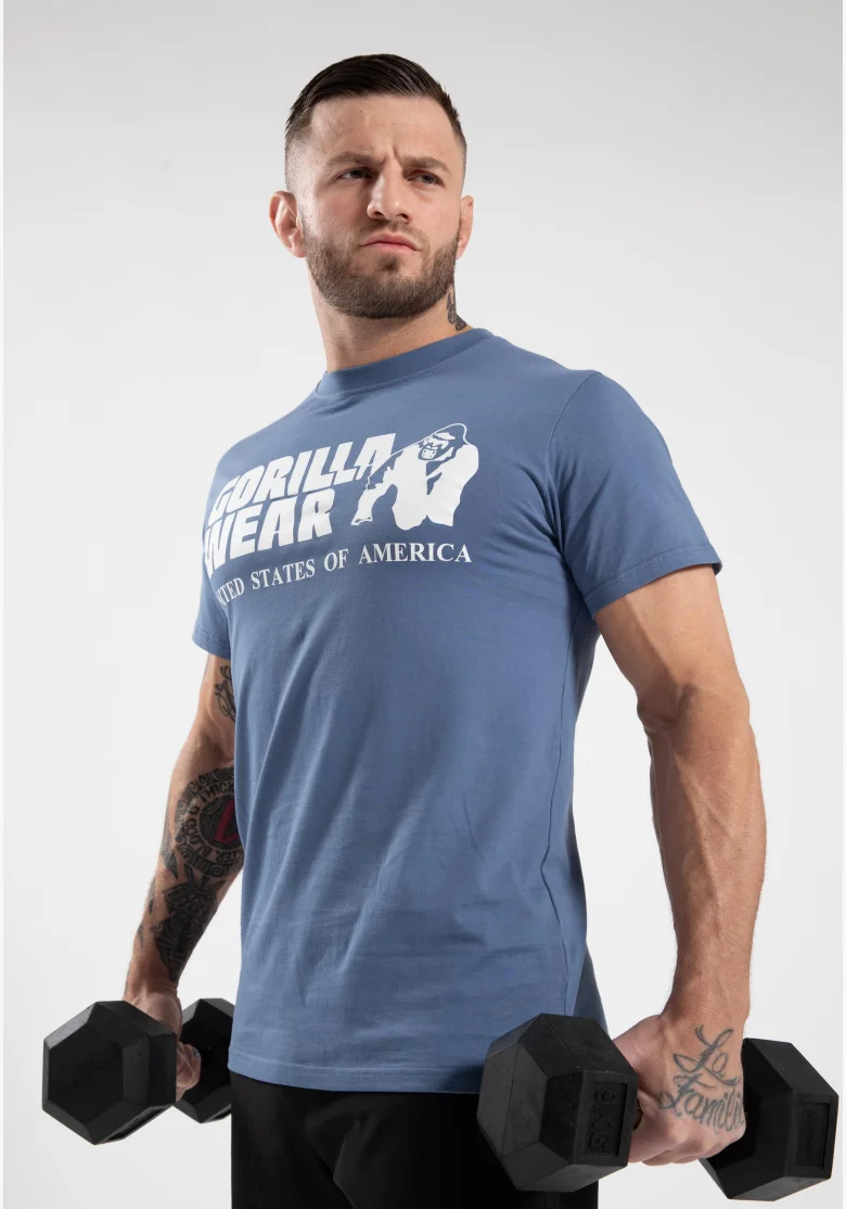 Gorilla Wear Men's T-shirt Classic - Coronet Blue