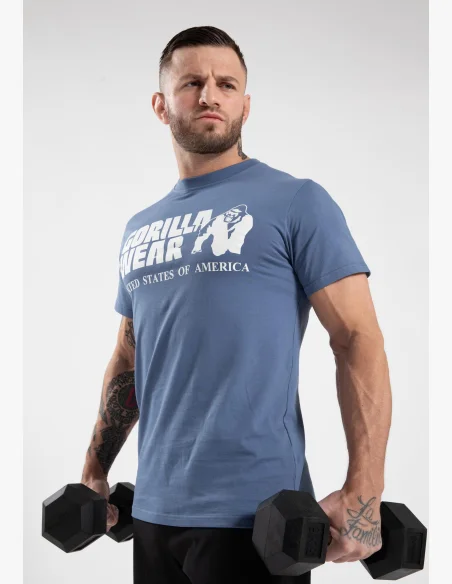Gorilla Wear Men's T-shirt Classic - Coronet Blue