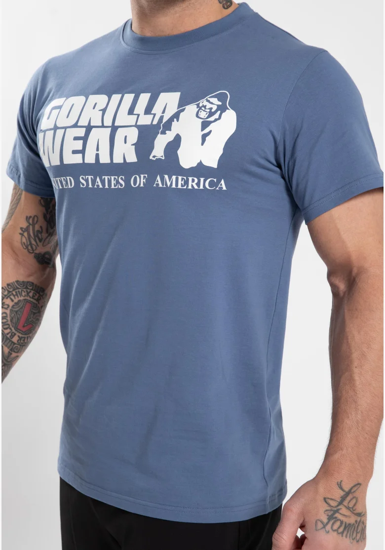 Gorilla Wear Men's T-shirt Classic - Coronet Blue