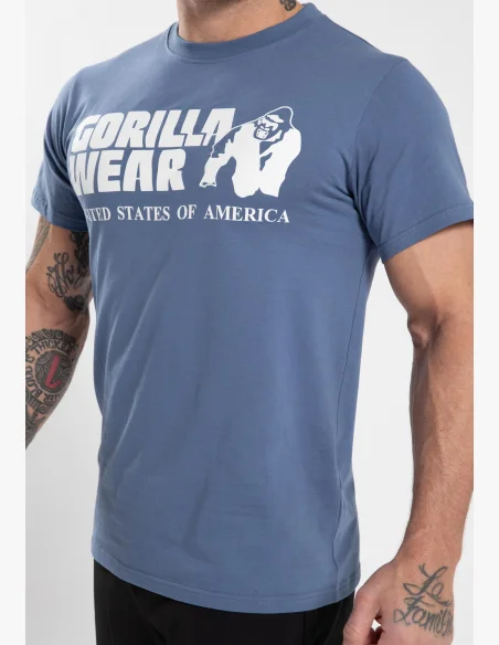Gorilla Wear Men's T-shirt Classic - Coronet Blue