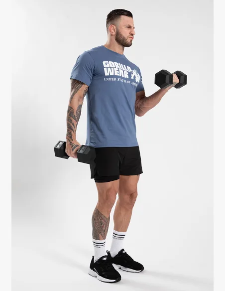 Gorilla Wear Men's T-shirt Classic - Coronet Blue