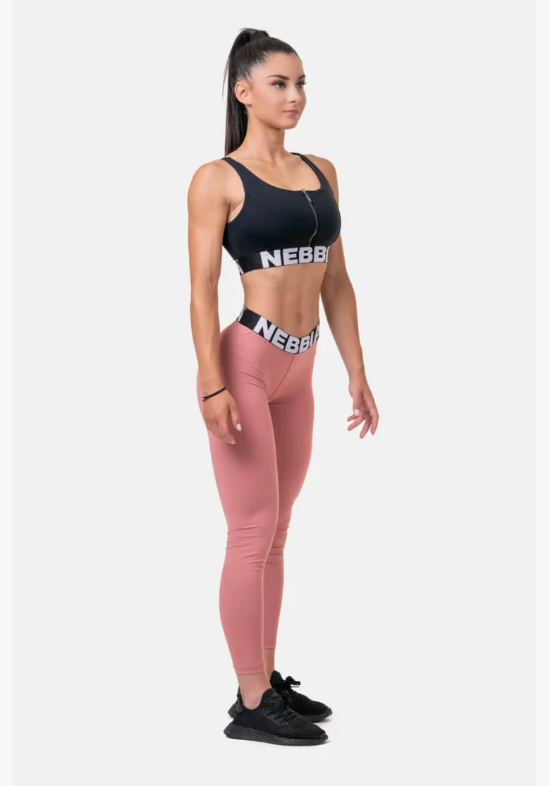 NEBBIA • Smart Zip sports bra • NEBBIAshop.com