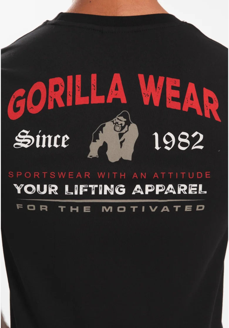 Gorilla Wear men's t-shirt Warren - black