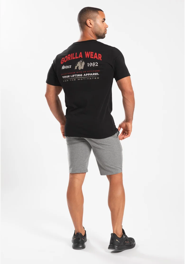 Gorilla Wear men's t-shirt Warren - black