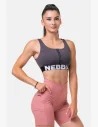 The Smart Zip NEBBIA sports bra from the new HERO N 2 Collection must not be missing from your sports wardrobe as a new outfit for the gym.