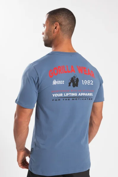 Gorilla Wear Men's Warren T-shirt - Blue 2