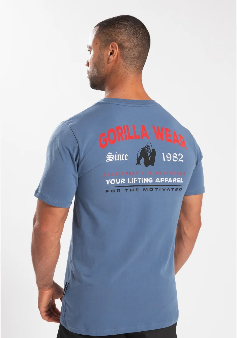 Gorilla Wear Men's Warren T-shirt - Blue