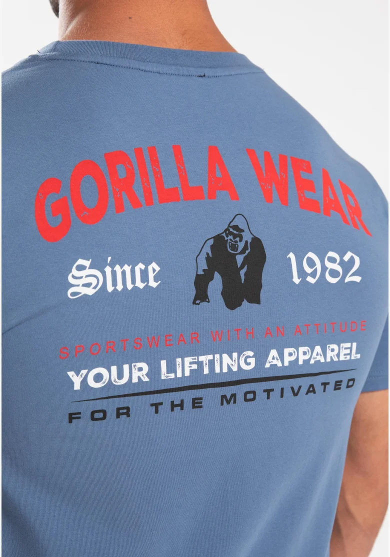 Gorilla Wear Men's Warren T-shirt - Blue