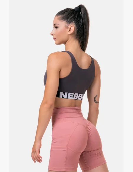 NEBBIA • Smart Zip sports bra • NEBBIAshop.cz