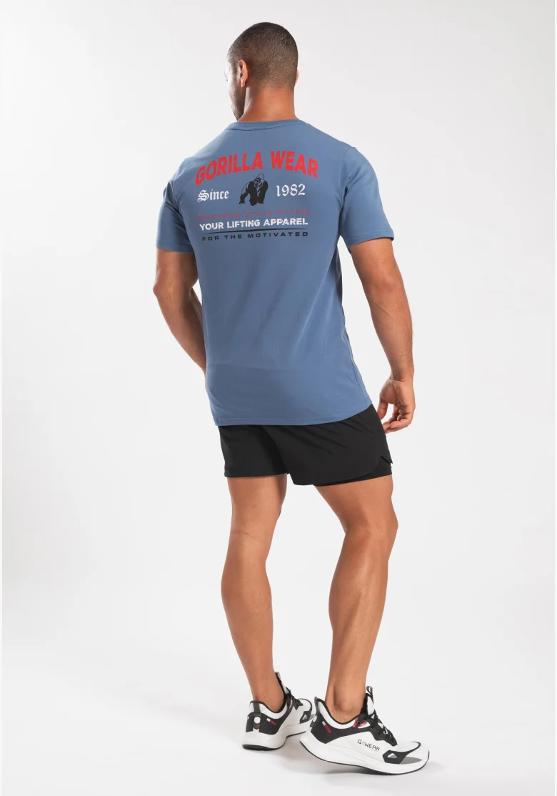 Gorilla Wear Men's Warren T-shirt - Blue