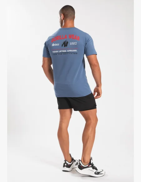 Gorilla Wear Men's Warren T-shirt - Blue