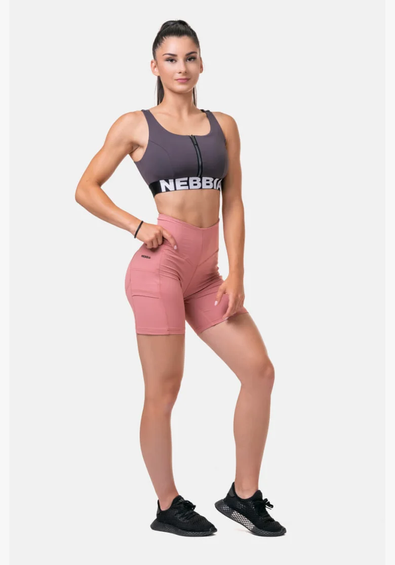 NEBBIA • Smart Zip sports bra • NEBBIAshop.cz