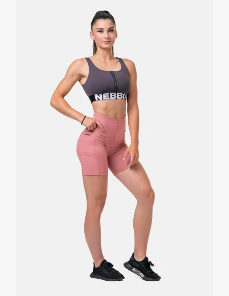 NEBBIA • Smart Zip sports bra • NEBBIAshop.cz