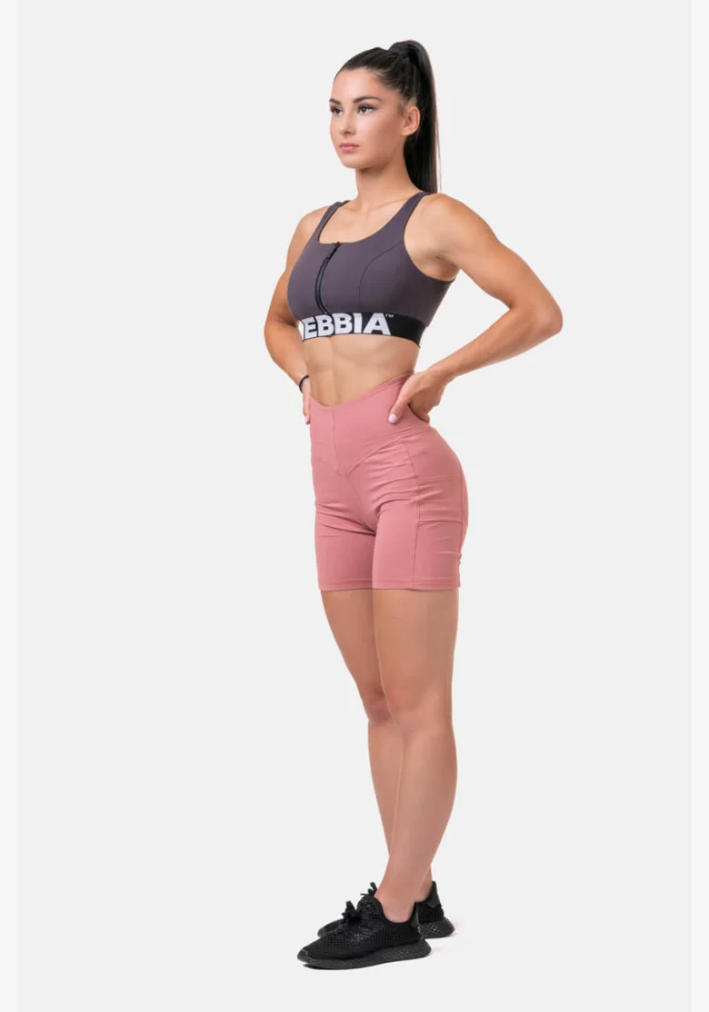 NEBBIA • Smart Zip sports bra • NEBBIAshop.cz